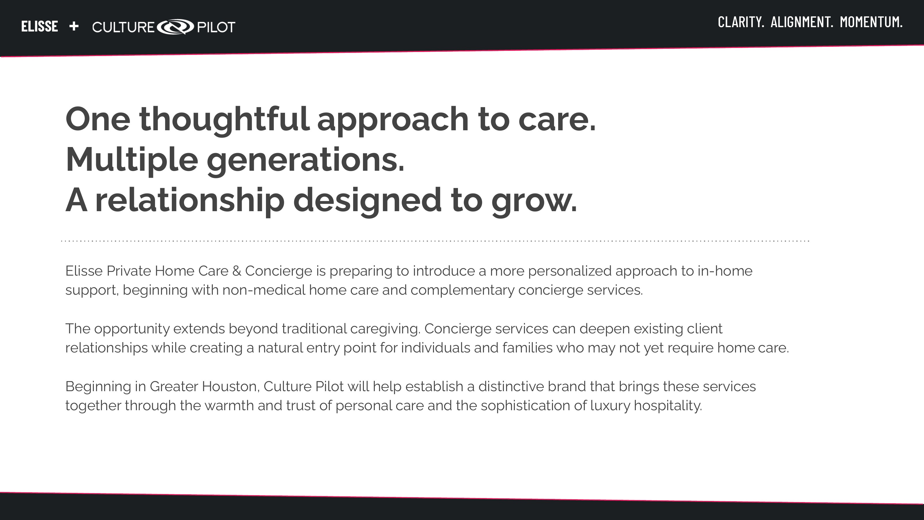 One Thoughtful Approach to Care