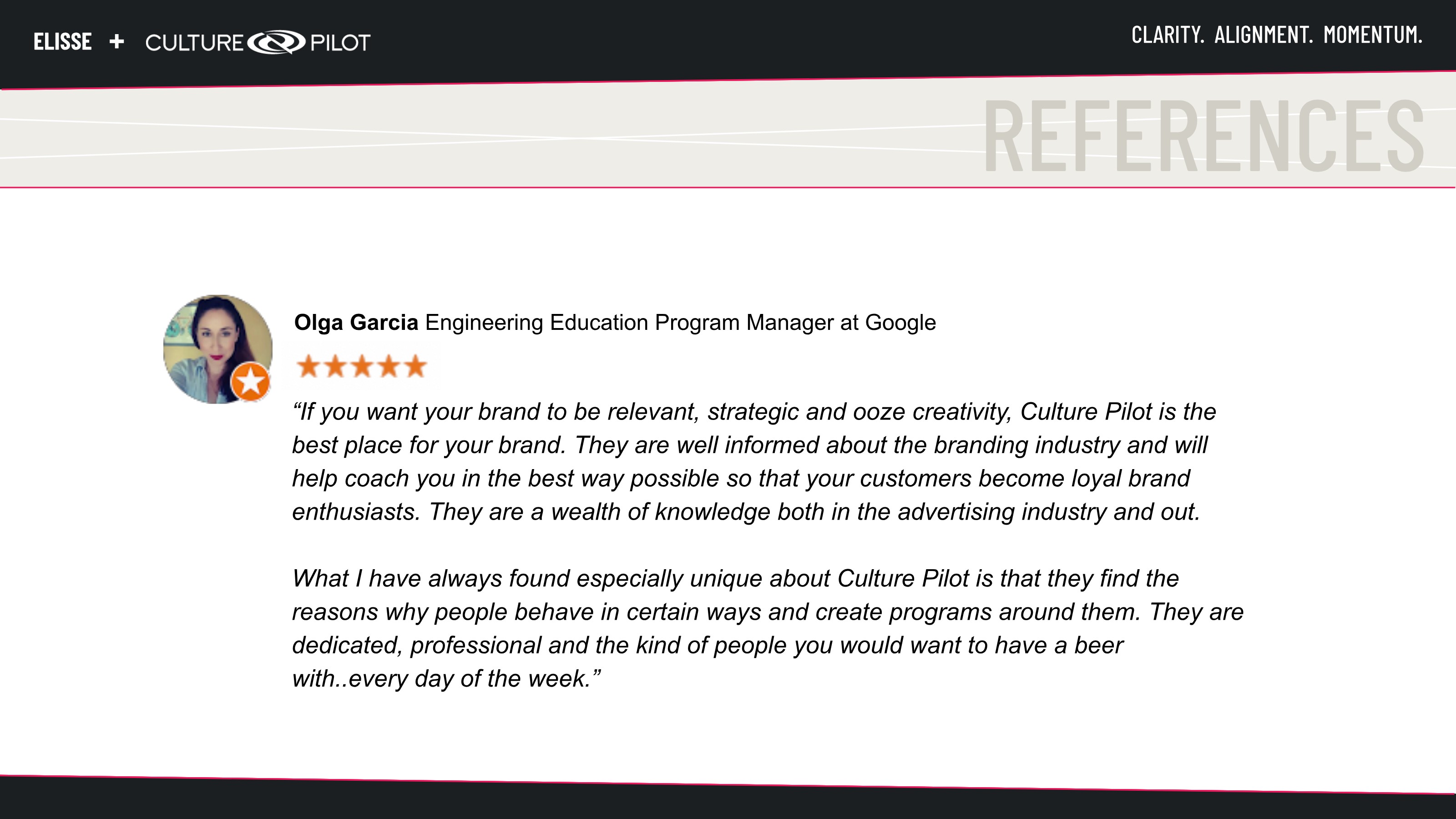 Olga Garcia, Google